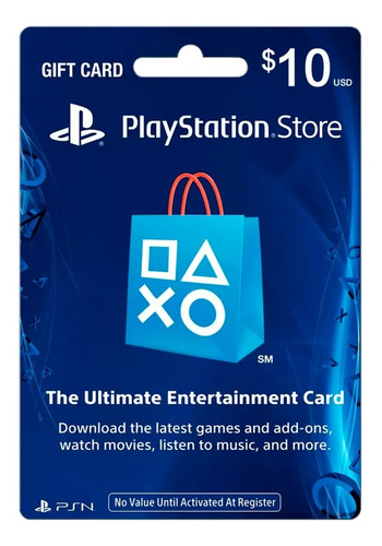 Sony - Play Station Network Card Psn $10 Ps3 Ps4