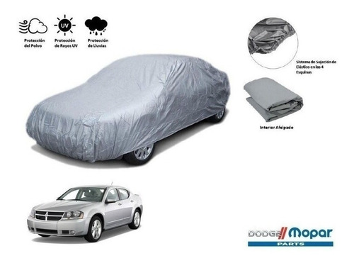 Cubierta Funda  Afelpada Dodge Avenger 2.7l 2011