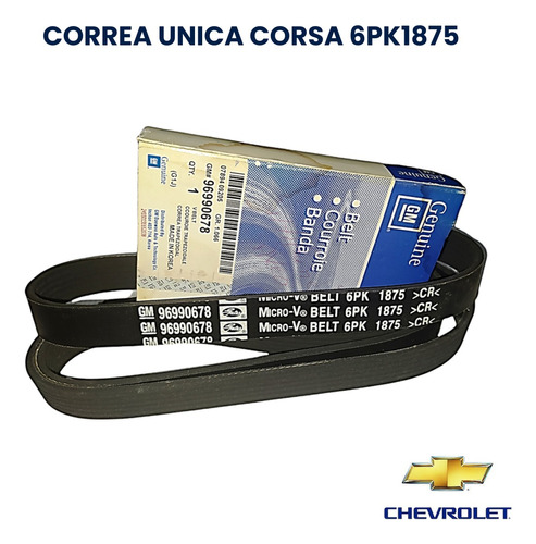 Correa Unica O Trapecial Poli V Chevrolet Aveo (todos) Optra