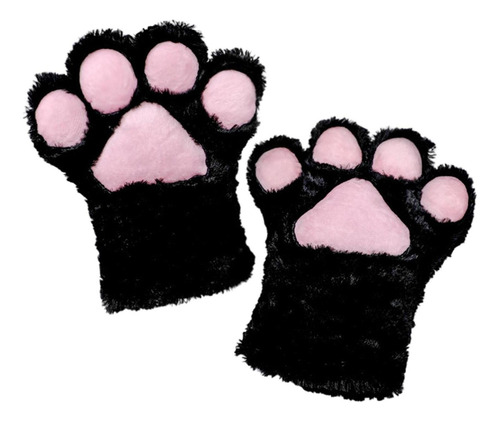 Guantes De Pata De Gato, Guantes De Medio Dedo, Suaves Para