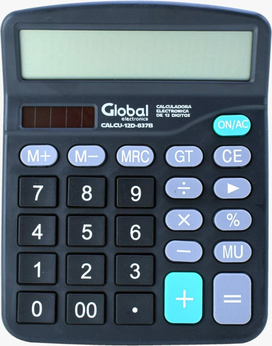 Calculadora De Escritorio De 12 Dígitos Plastica 837b X5
