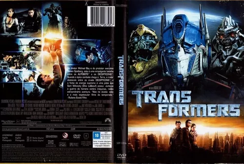 DVD do filme - Transformers- número 1 da série de filmes- Filme  Transformens- filme de ação