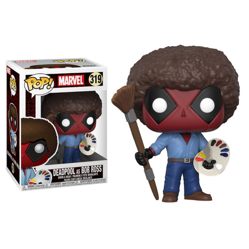 Deadpool Bob Ross Funko Pop Marvel 319