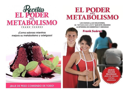 Combo Frank Suárez: El Poder Del Metabolismo + Recetas