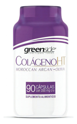 Greenside Colagenoht Argán Y Oliva 90 Capsulas 350mg Sabor Sin Sabor