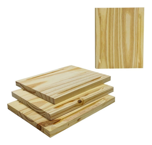 Set Plato Tabla Asado Madera Accesorio Parrilla Set X4 C1028