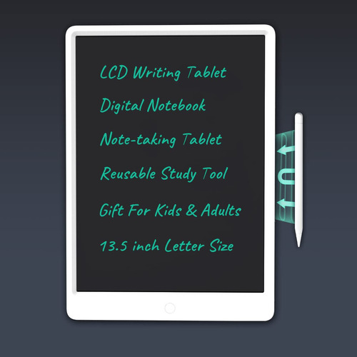 Gkidoer Tableta Escritura Lcd 13.5  Para Tomar Nota Digital