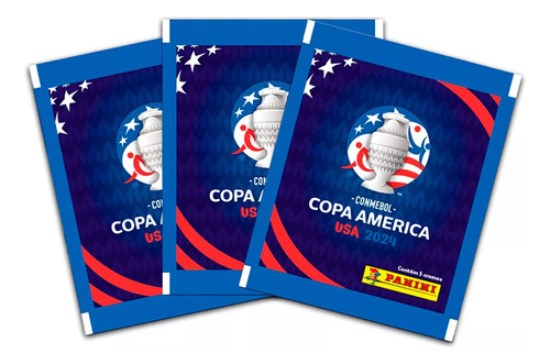 Figuritas Copa America 2024 Panini Pack X10 Sobres