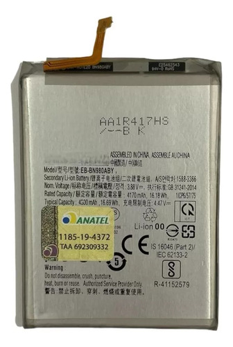 Ba-teria Modelo Eb-bn980aby Compatível Note 20 Frete Grátis