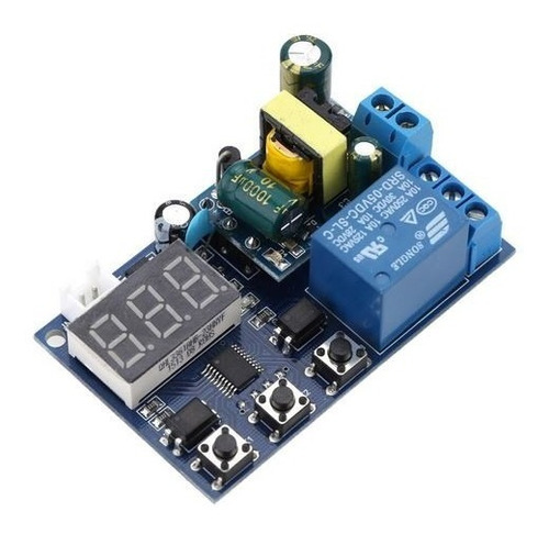 Timer Multifuncional 220 Vac Con Display Y Relay; Arduino, P