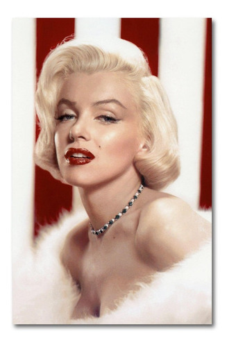 Cuadro Marilyn Monroe Fotografia Moda Belleza Salón 90x60