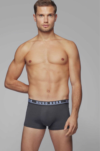 Boxers Trunk Hugo Boss 3 Pack De Algodón Calzones Orignales