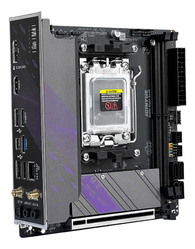 Placa Mãe Mini Itx B650i Jginyue Night Devil - Am5, Ddr5