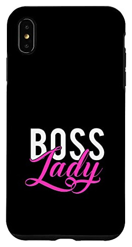 Funda Para iPhone XS Max Boss Lady Entrepreneur Business -02