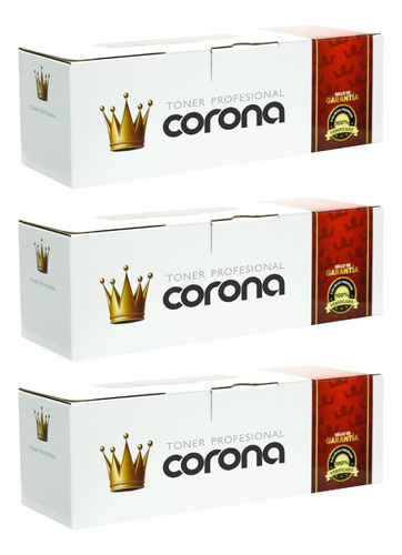 3 Pza Toner Corona Cf352a Compatible Con Pro 100 Color M275u Amarillo
