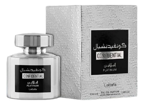 Treliça unissex Confidential Platinum Edp 100ml