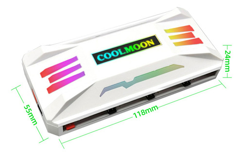 Controlador Rgb Pwm De 4 Pines, 5 V, 3 Pines, Ventilador Arg