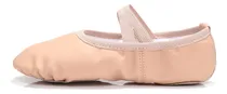 Comprar Zapatos De Ballet Para Niñas,media Punta Lona Y Gamuza