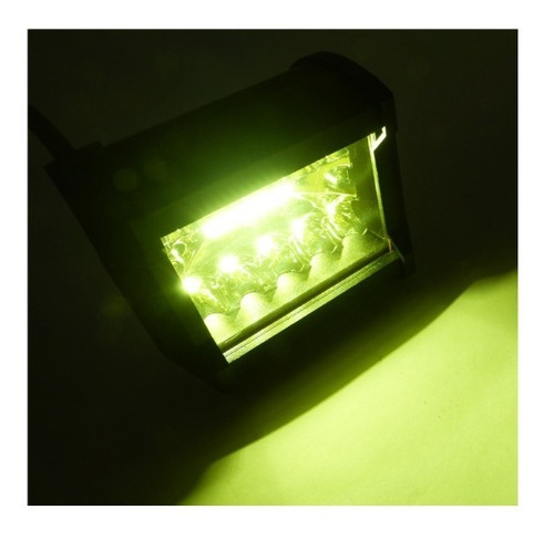 Neblinero 20 Led Ambar, Rectangular