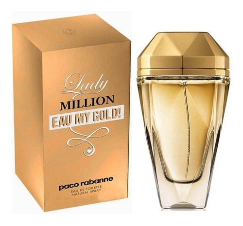 Lady Million Eau My Gold Paco Rabanne 80ml Sellado Original!