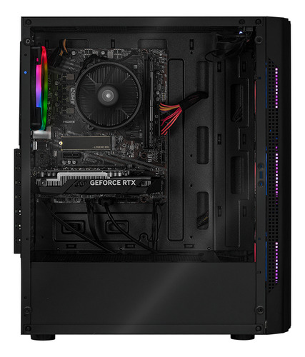 Xtreme Pc Geforce Rtx 3050 Ryzen 5 16gb Ssd 1tb Wifi Black