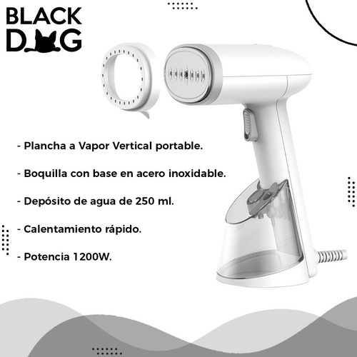 Imagen 2 de 2 de Plancha A Vapor Vertical Portable Xi-iron9 Xion + Auri Inal