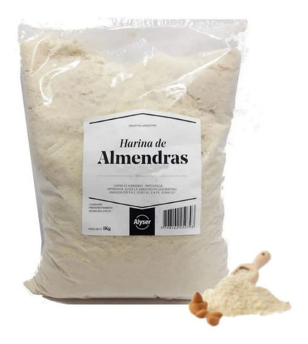 Harina De Almendras Española X1kg - Cotillón Waf