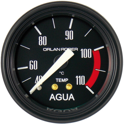 2 Relojes Orlan Rober Classic 52mm Temperatura Agua Y Nivel