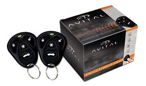 Avital 3100lx 3-channel Keyless Entry Car Alarm With Remotes And Failsafe Starter Kill-set