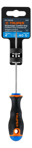Desarmador De Cruz 1/8' X 4' Mango Comfort Grip Truper 14055