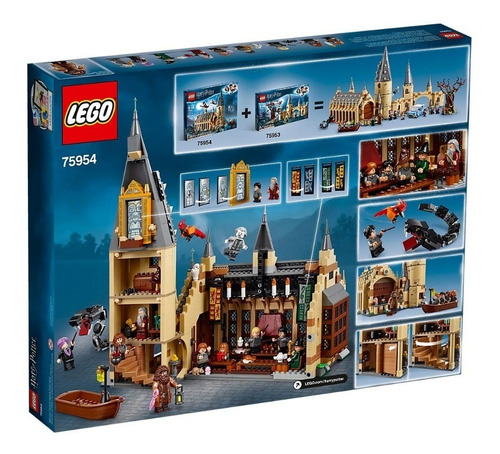 Lego 75954 Harry Potter Hogwarts Great Hall Building Kit - 8
