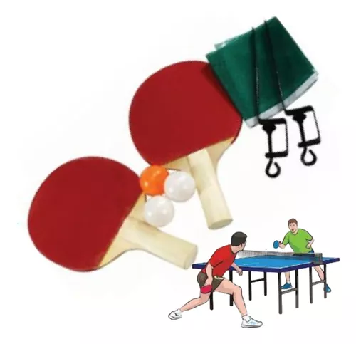 Jogo Infantil Tenis De Mesa Ping Pong 2 Raquete 2 Bolas Divertido