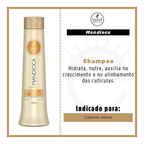 Shampoo Haskell Tutano 500ml
