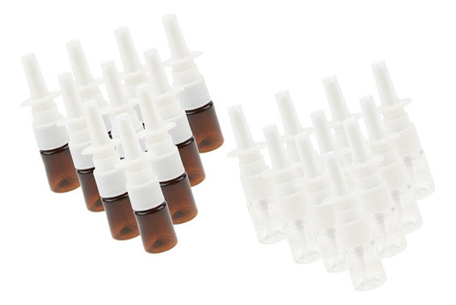 A 50pcs 5ml Botellas De Pulverización Nasal Pulverizadores