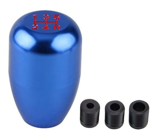 Pomo Palanca Cambios Color Azul 5ta Tuning Universal