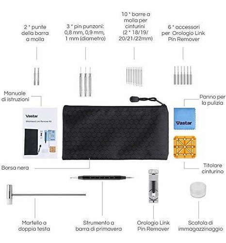 Vastar Kit De Reparación De Relojes - Herramienta De Extracc