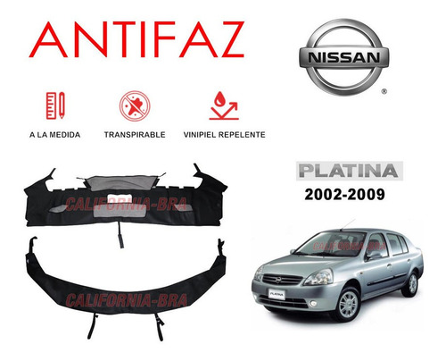 Antifaz Protector Estandar Nissan Platina 2002 Al 2009