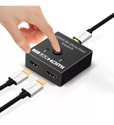 Conmutador Splitter Switch Hdmi 4k Bidireccional