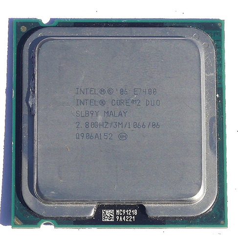 Procesador Intel Core 2 Duo E7400 2.8ghz Slb9y (44) (Usado)