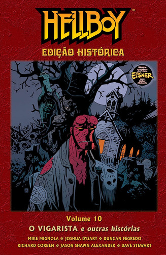 Hellboy edição histórica - volume 10, de Mignola, Mike. Editora Edições Mythos Eireli, capa dura em português, 2019