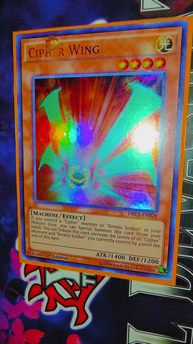 Yugioh! Cipher Wing Ultra Rare Drl3-en028 1st Edition 