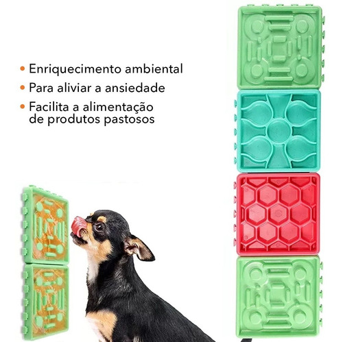 Bondu Zen Comedouro Lento Puzzle 4 Un Texturas Atóxico