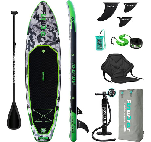 Funwater Sup Inflable Stand Up Paddle Board Tabla De Paddle 
