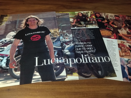 (ar865) Luciano Napolitano * Clippings Revista 3 Pgs * 2005