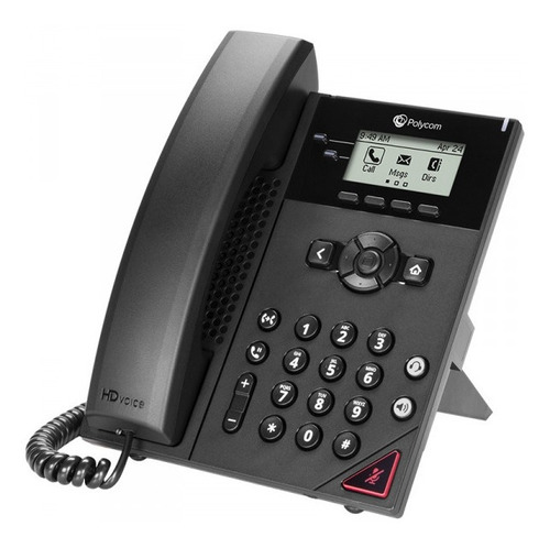 Imagen 3 de 4 de Telefono De Escritorio Ip 2 Líneas Poly Vvx 150 Poe Newtek