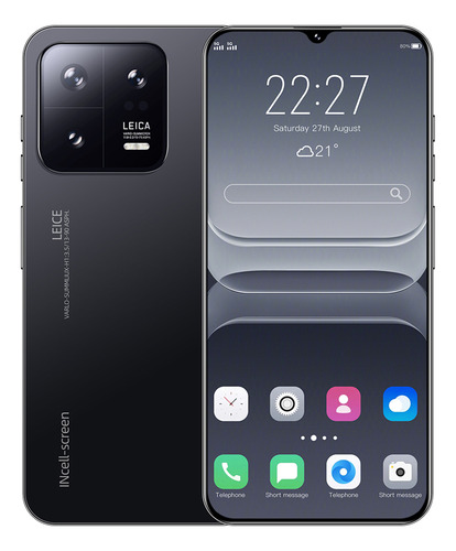 Teléfono Inteligente Android 3g Barato M13pro Negro 6.26 Pul