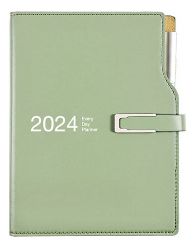 Plan A6 2024 Programa Este Calendario, Cuaderno De 1 Página