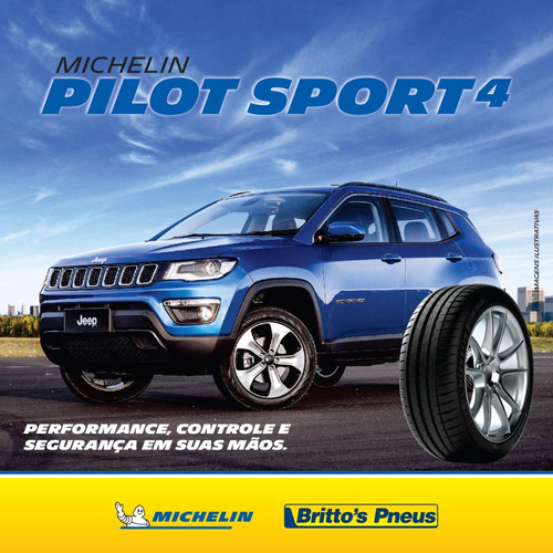 Kit 2 Pneus Michelin Aro 19 - Pilot Sport 4 - 235/45 R19