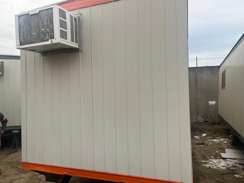 Traila Caseta Remolque Camper Oficina Móvil Para 7 Con Wc