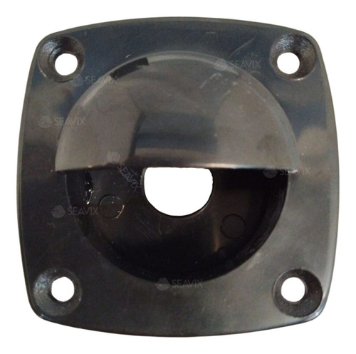 Puxador Preto Em Abs Resistente Ideal Para Tampas De Viveiros Barcos Lanchas Iates Pescas Caiaque Armarios Gavetas Cômodas Guarda Roupas Motorhome Trailers Puxador Seavix Viveiros Embutir
